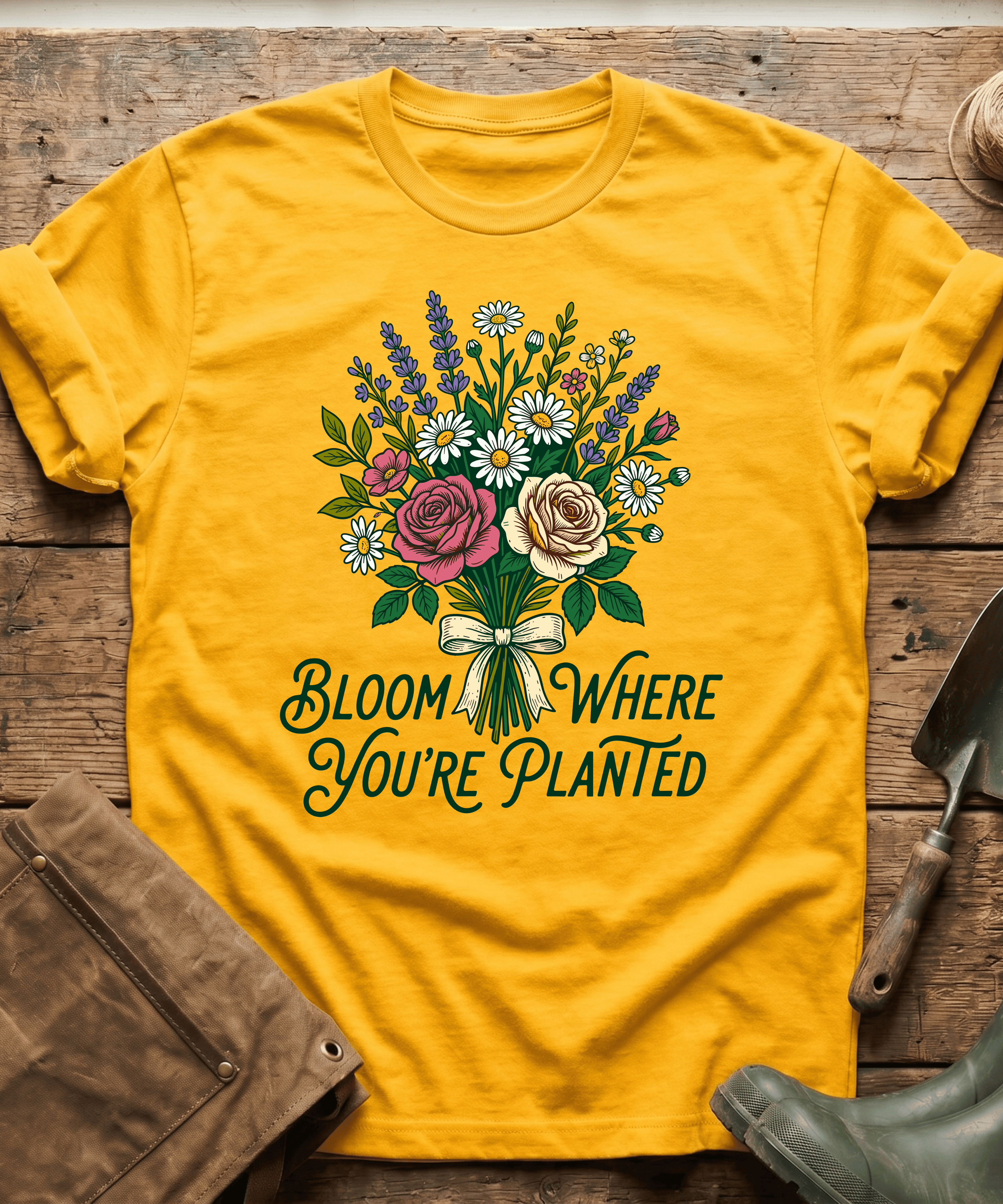 Bloom Where You Are Planted T-Shirt