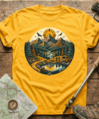 Wilderness Hiking Compass Trails T-Shirt