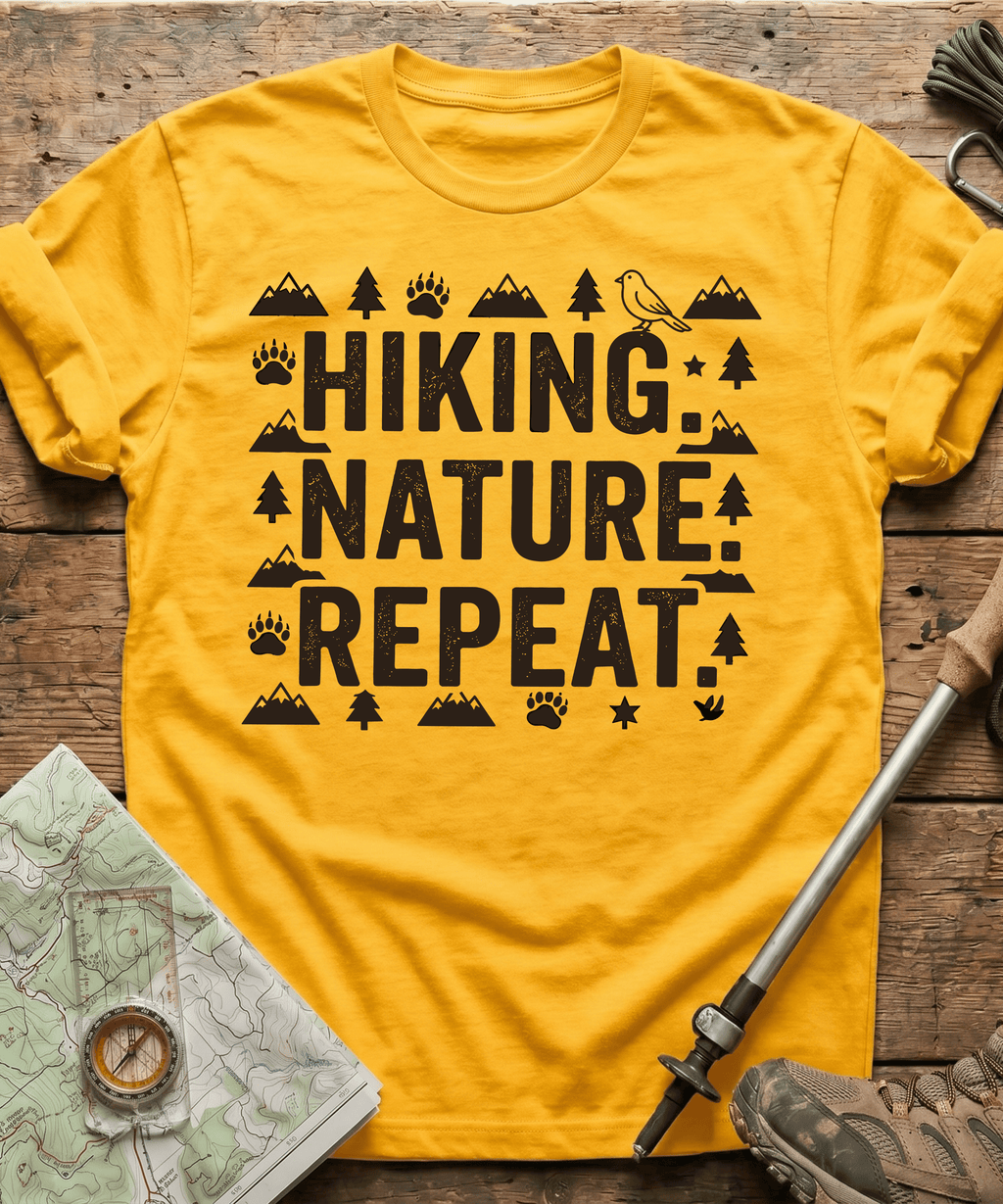Hiking Nature Repeat T-shirt