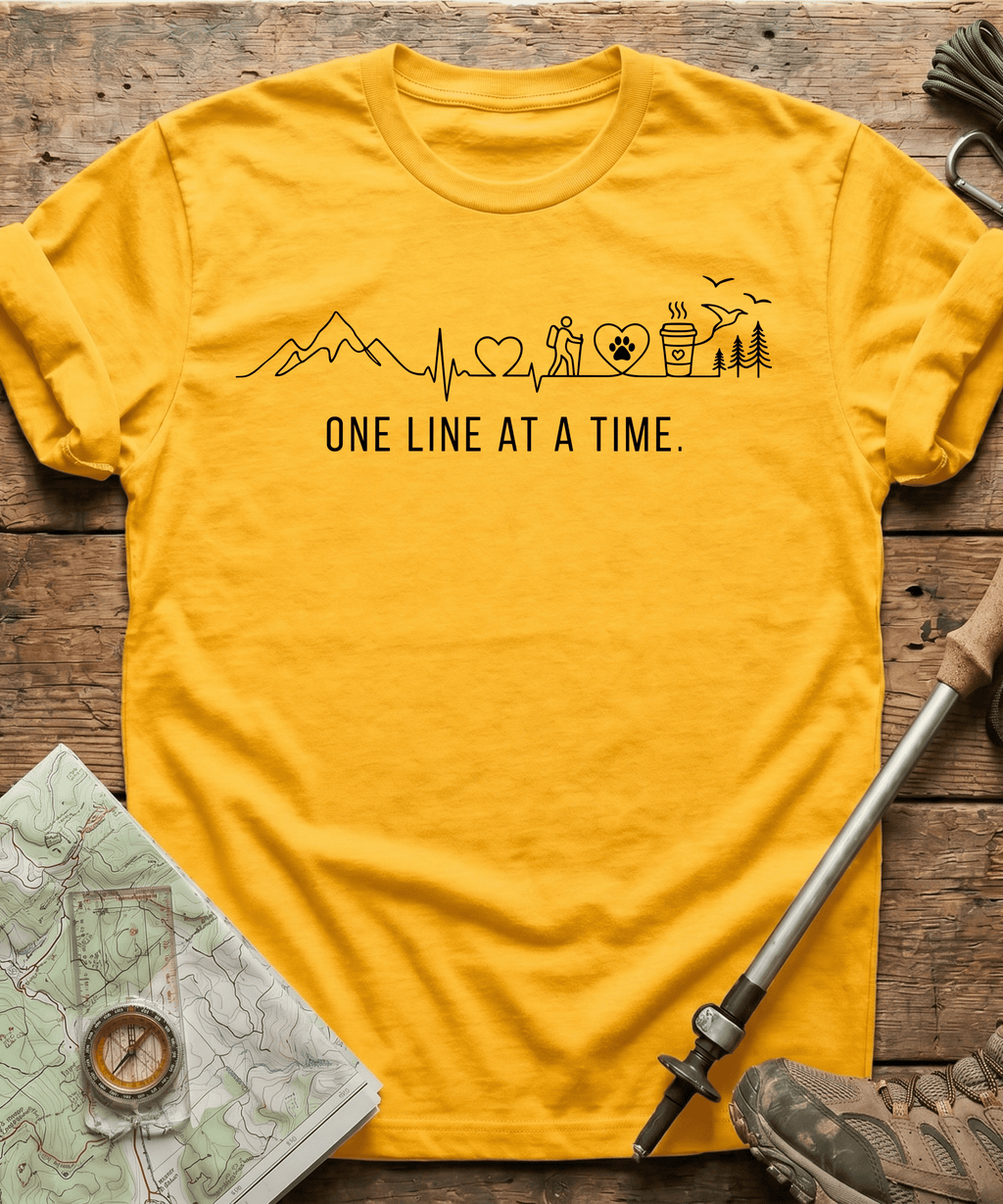 One Line At A Time T-shirt