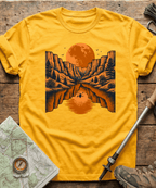 Canyon Kayak Orange Moon T-Shirt