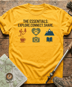 The Essentials: Explore Connect Share T-shirt