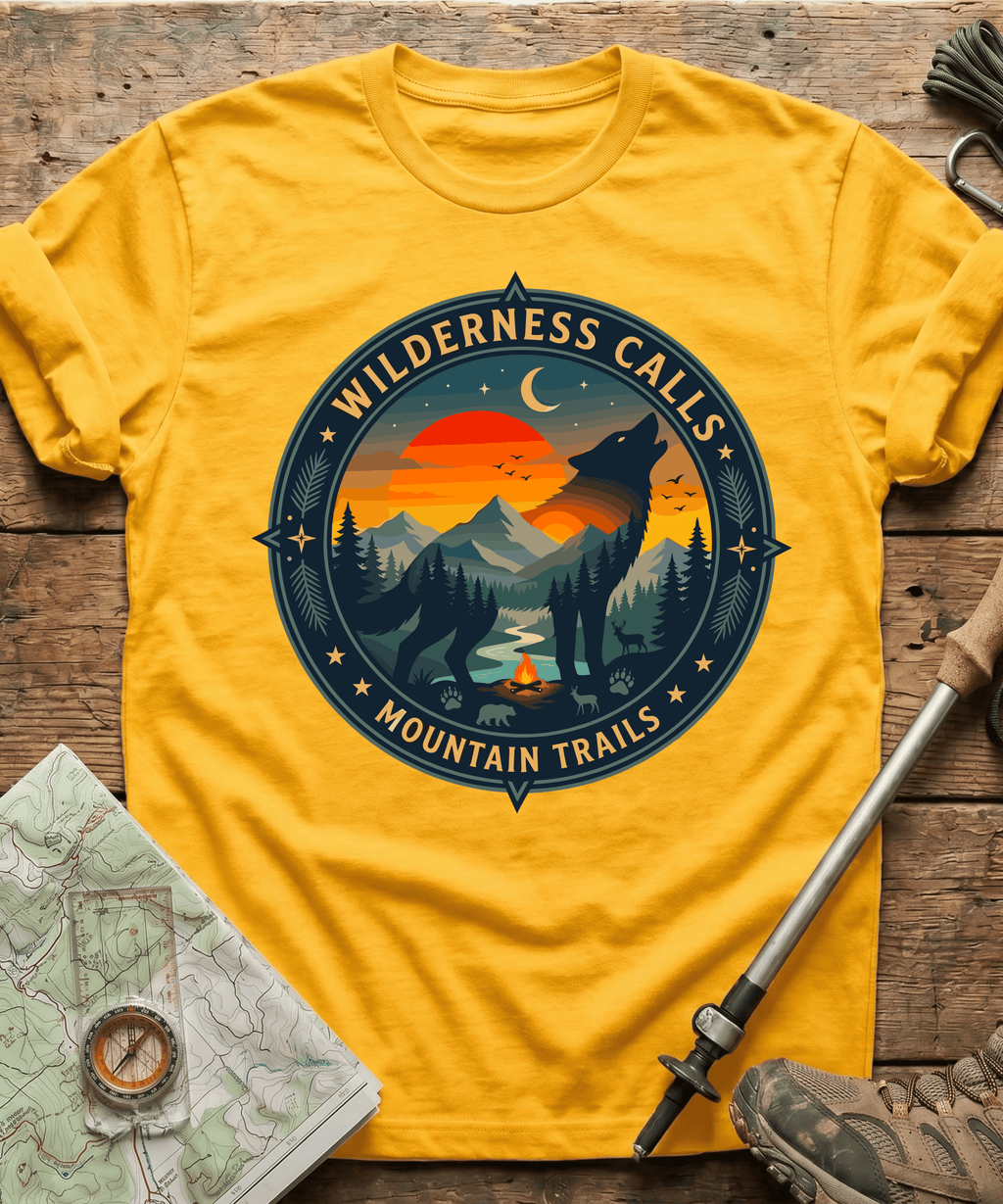 Wilderness Calls Mountain Trails T-shirt