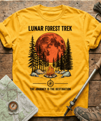 Lunar Forest Trek The Journey Is The Destination T-shirt