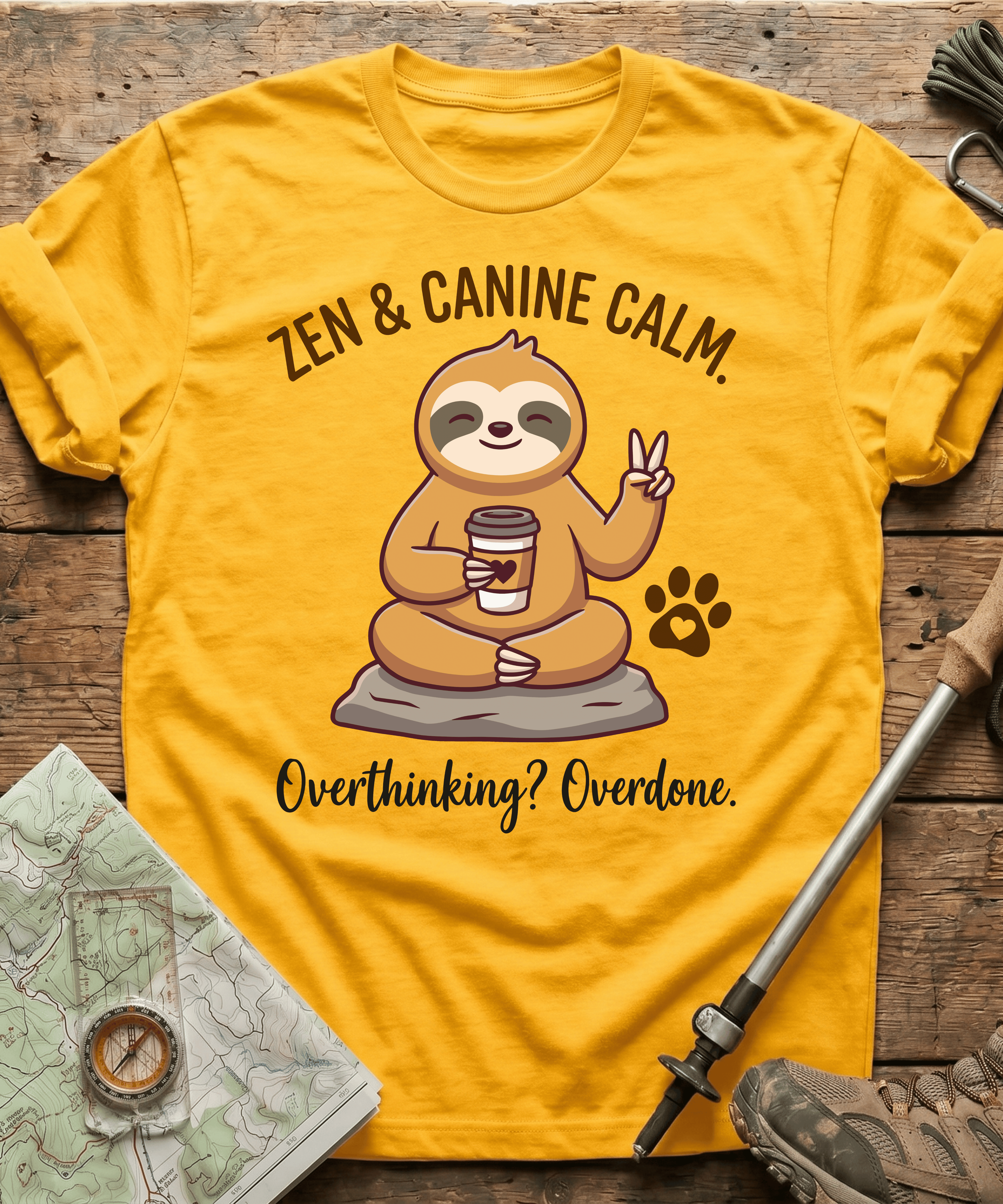 Zen And Canine Calm T-shirt