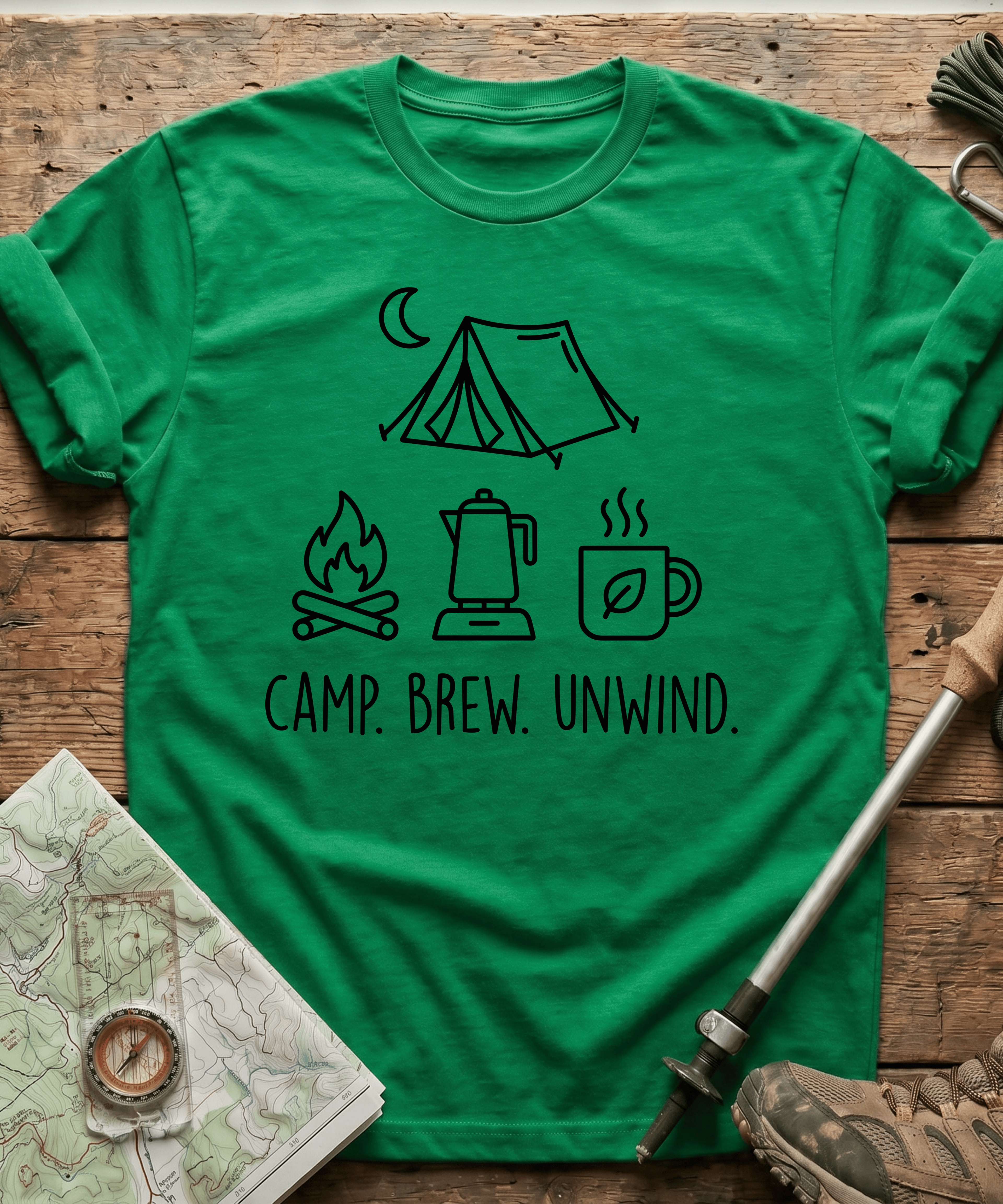 Camp Brew Unwind T-shirt