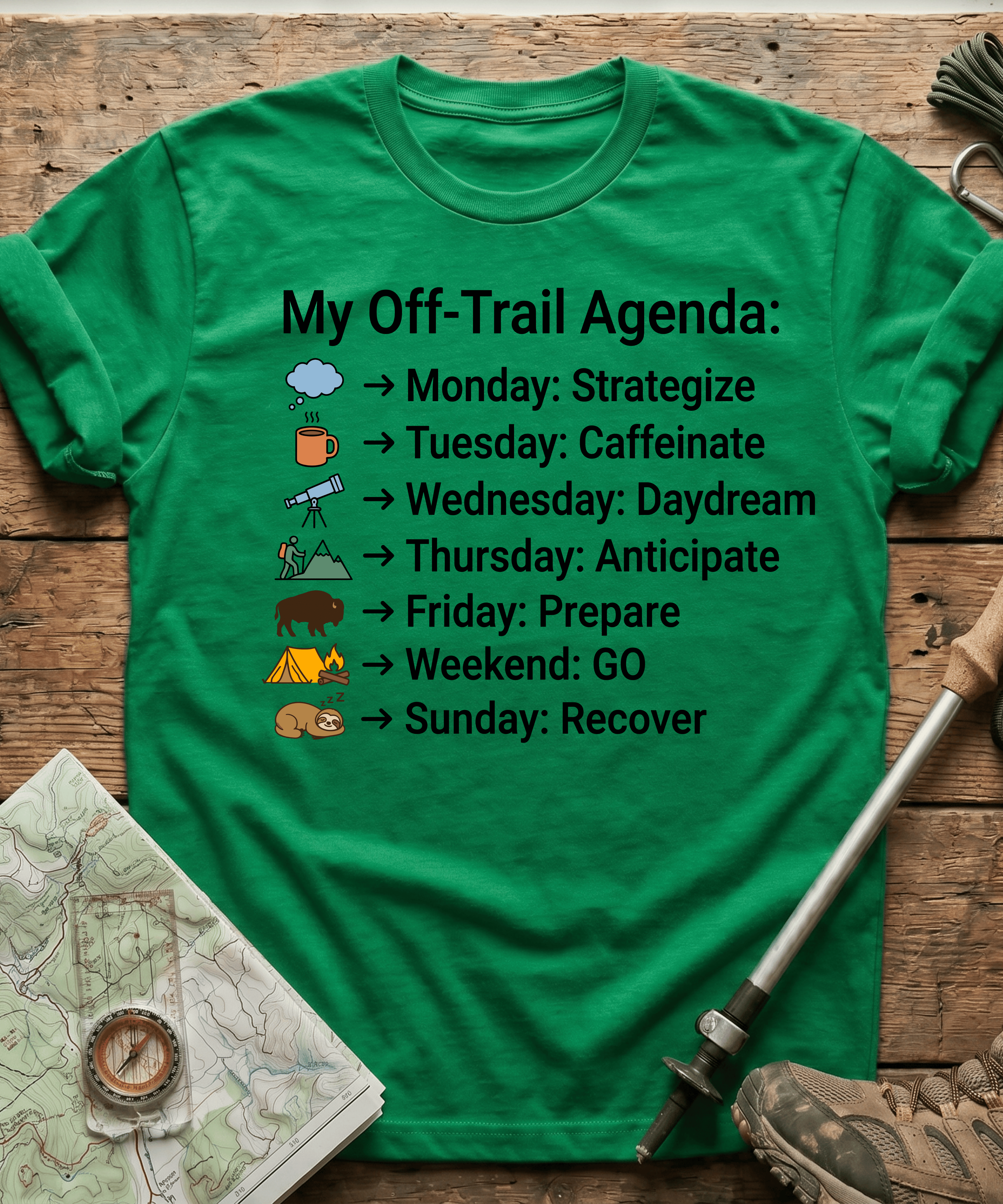 My Off Trail Agenda T-Shirt