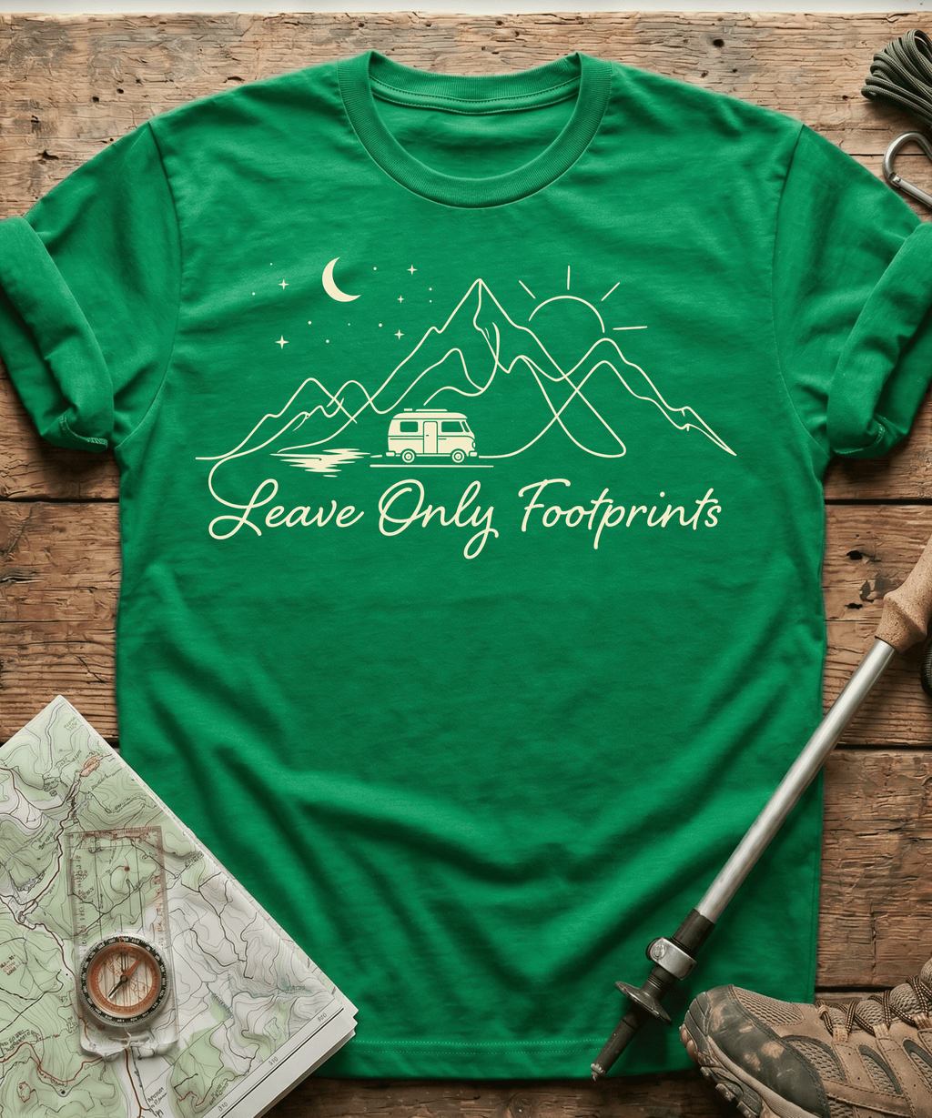 Leave Only Footprint T-shirt