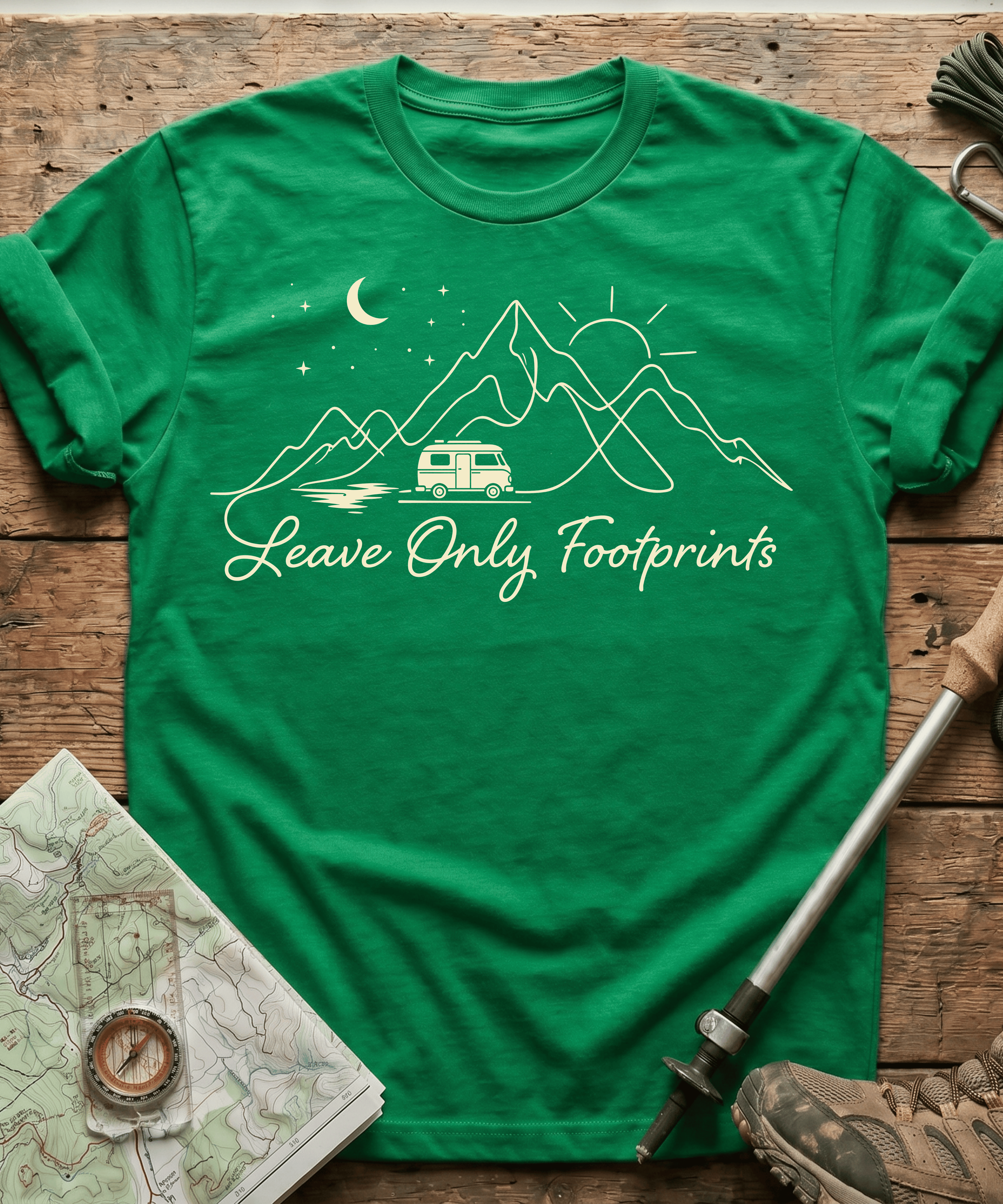 Leave Only Footprint T-shirt