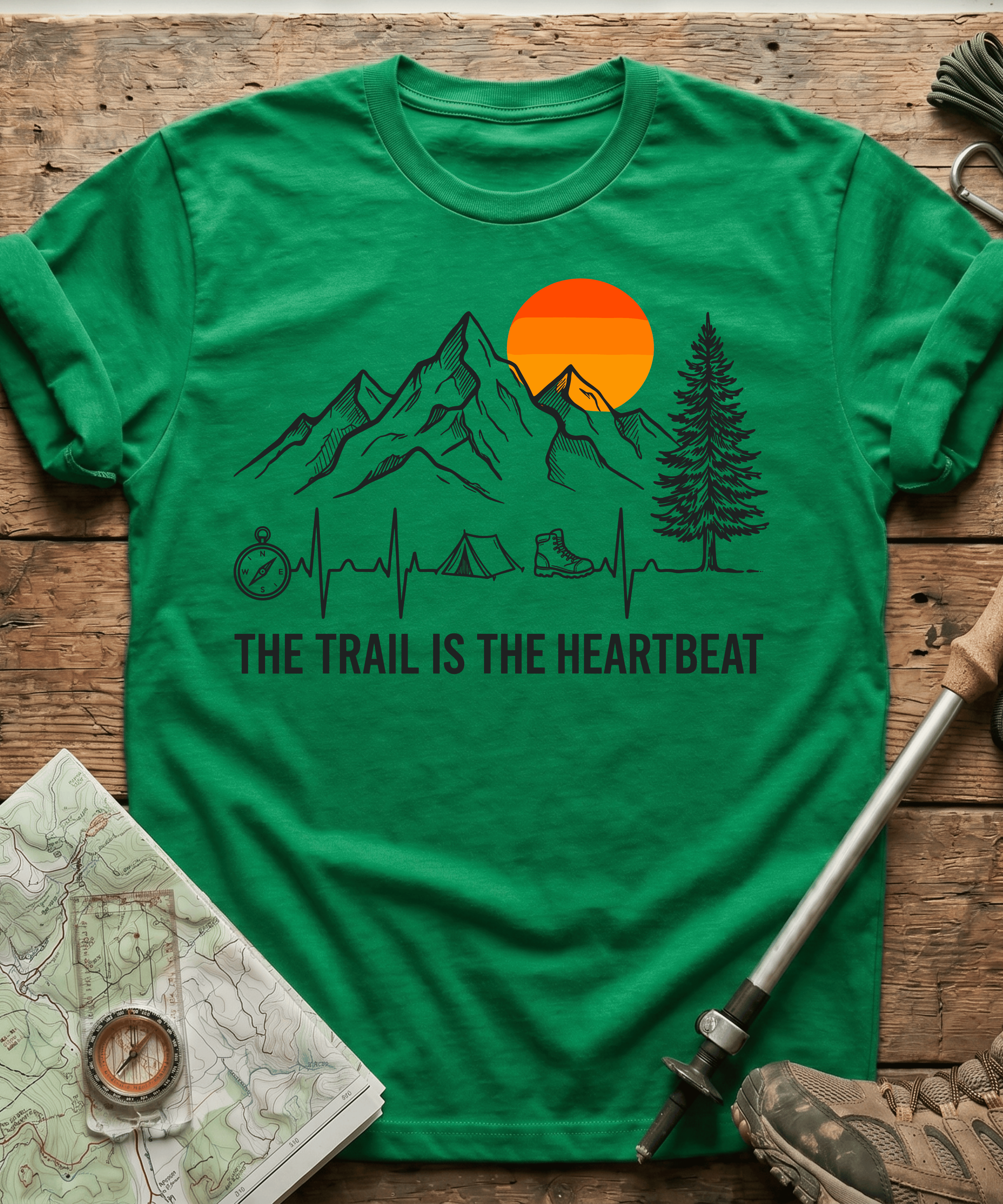 The Trail Is The Heartbeat T-shirt