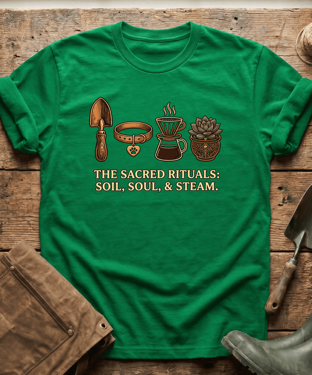 Sacred Rituals Soil Soul Steam T-Shirt