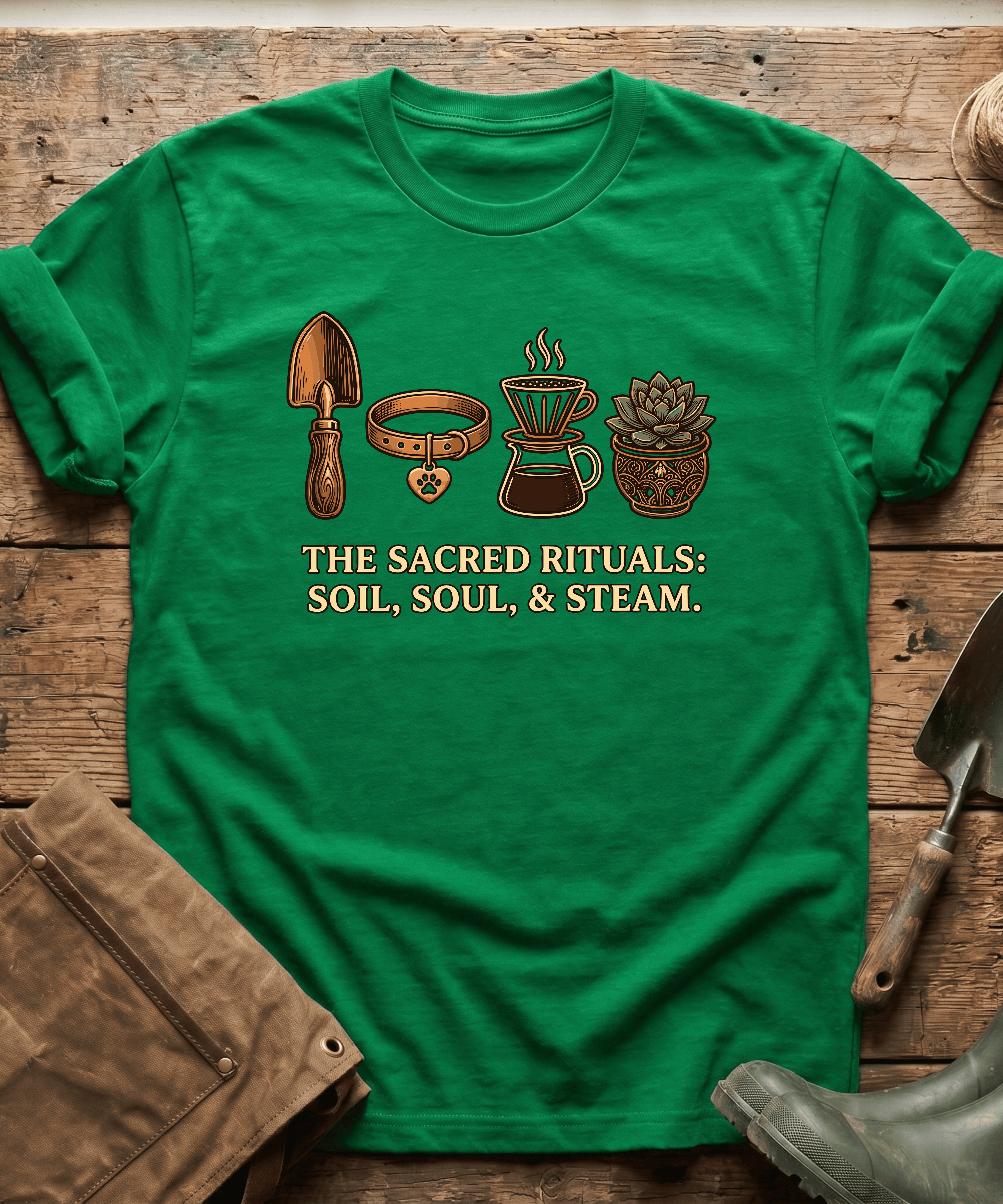 Sacred Rituals Soil Soul Steam T-Shirt