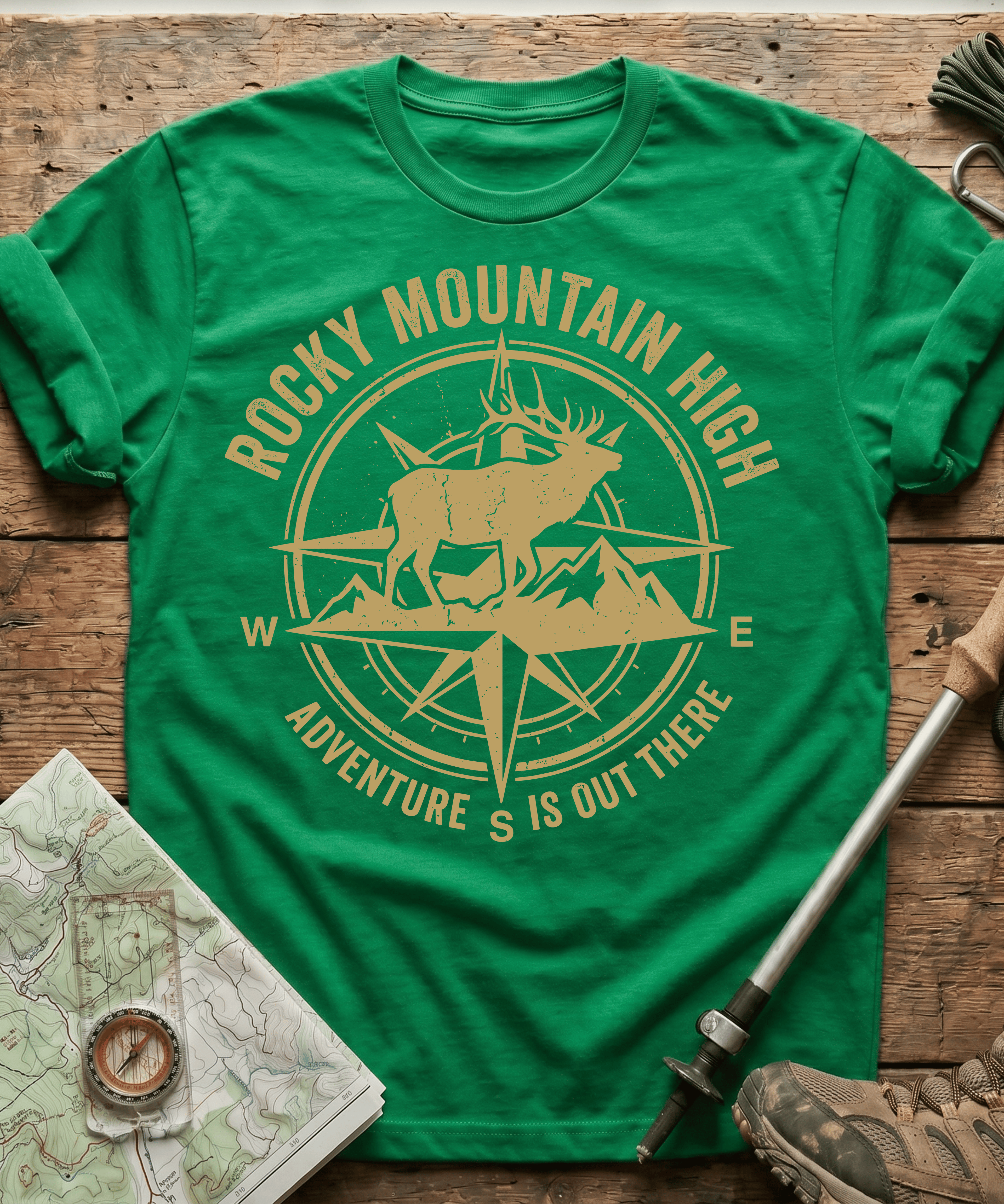 Rocky Mountain High Adventure Is Out There T-shirt