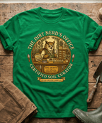 Certified Soil Curator Owl Office T-Shirt