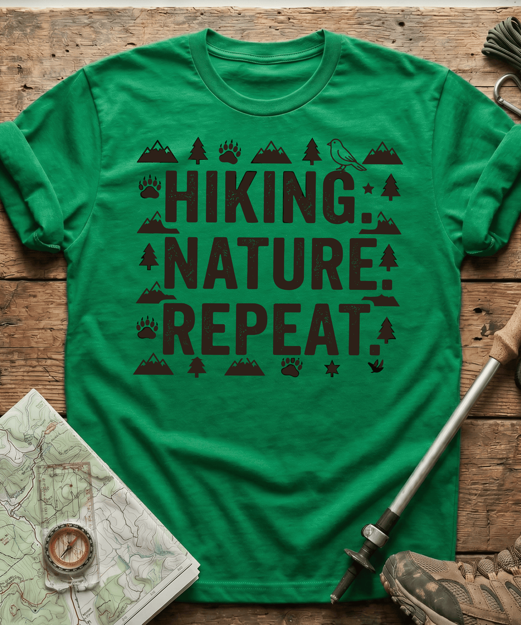 Hiking Nature Repeat T-shirt