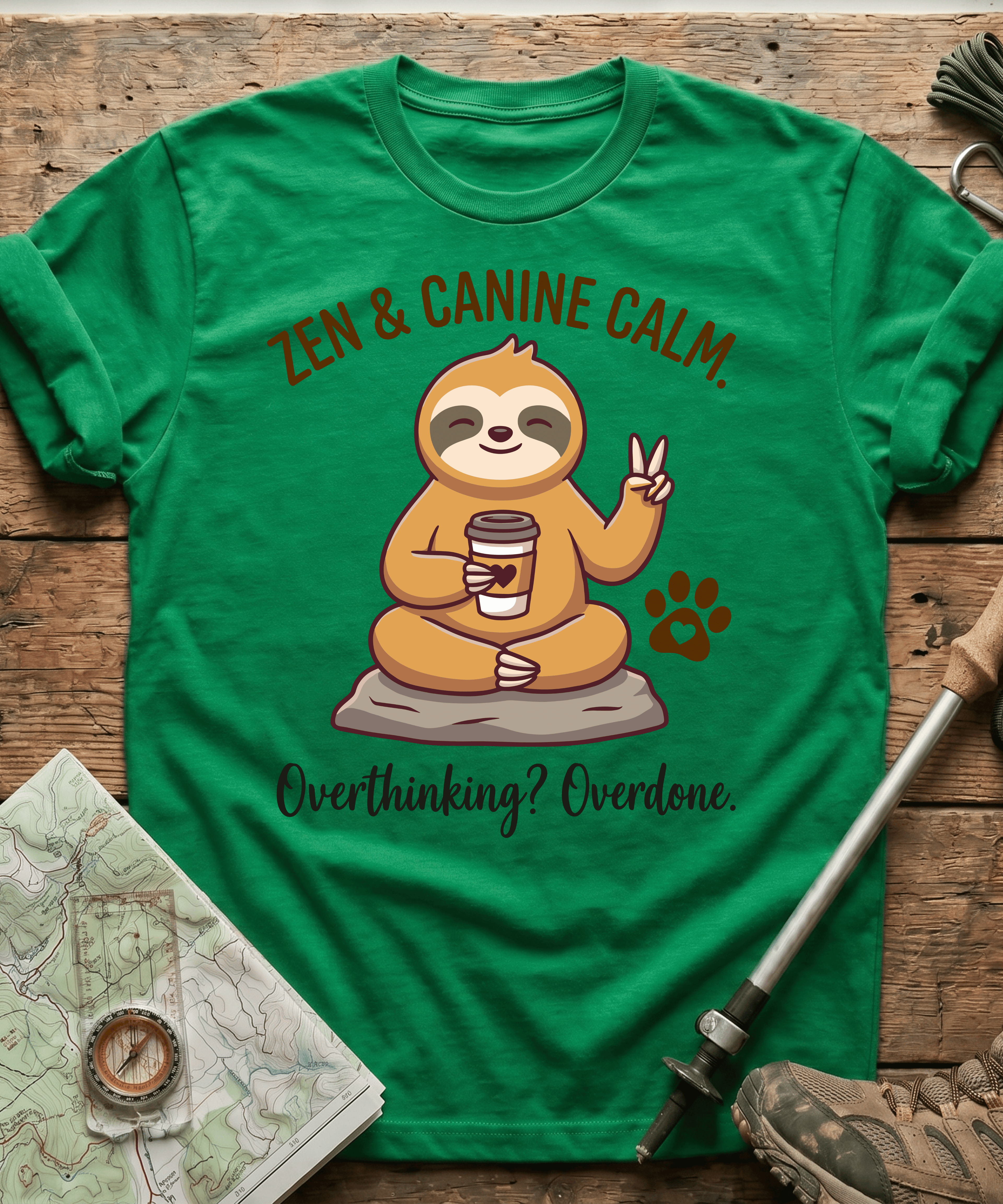 Zen And Canine Calm T-shirt