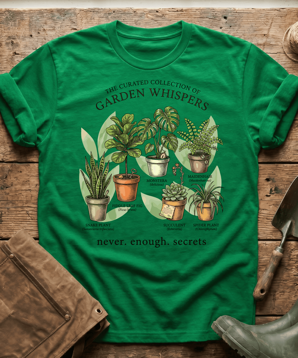 Garden Whispers Houseplants Collection T-Shirt