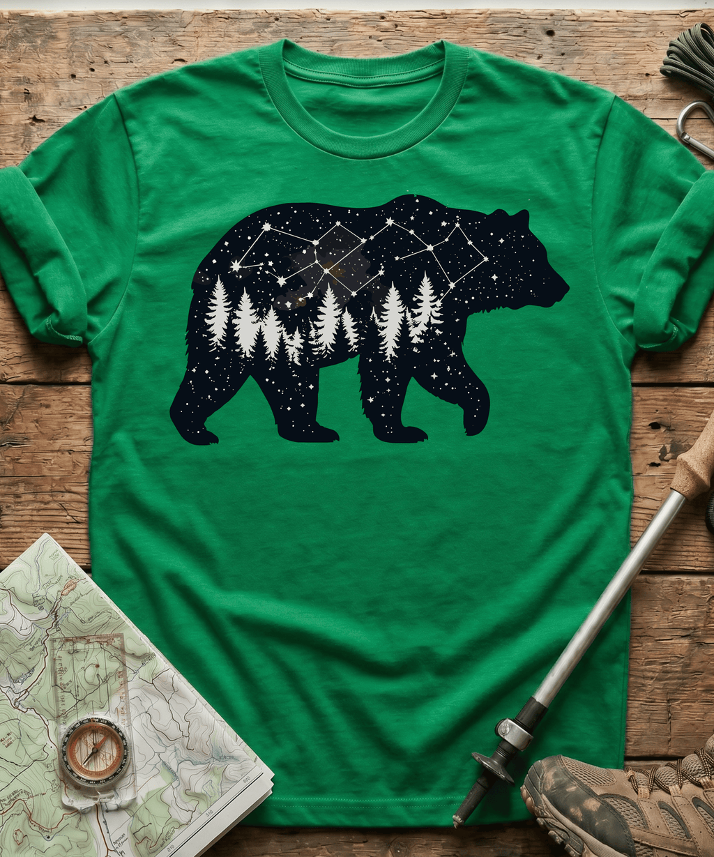 Starry Night Constellation Bear T-Shirt