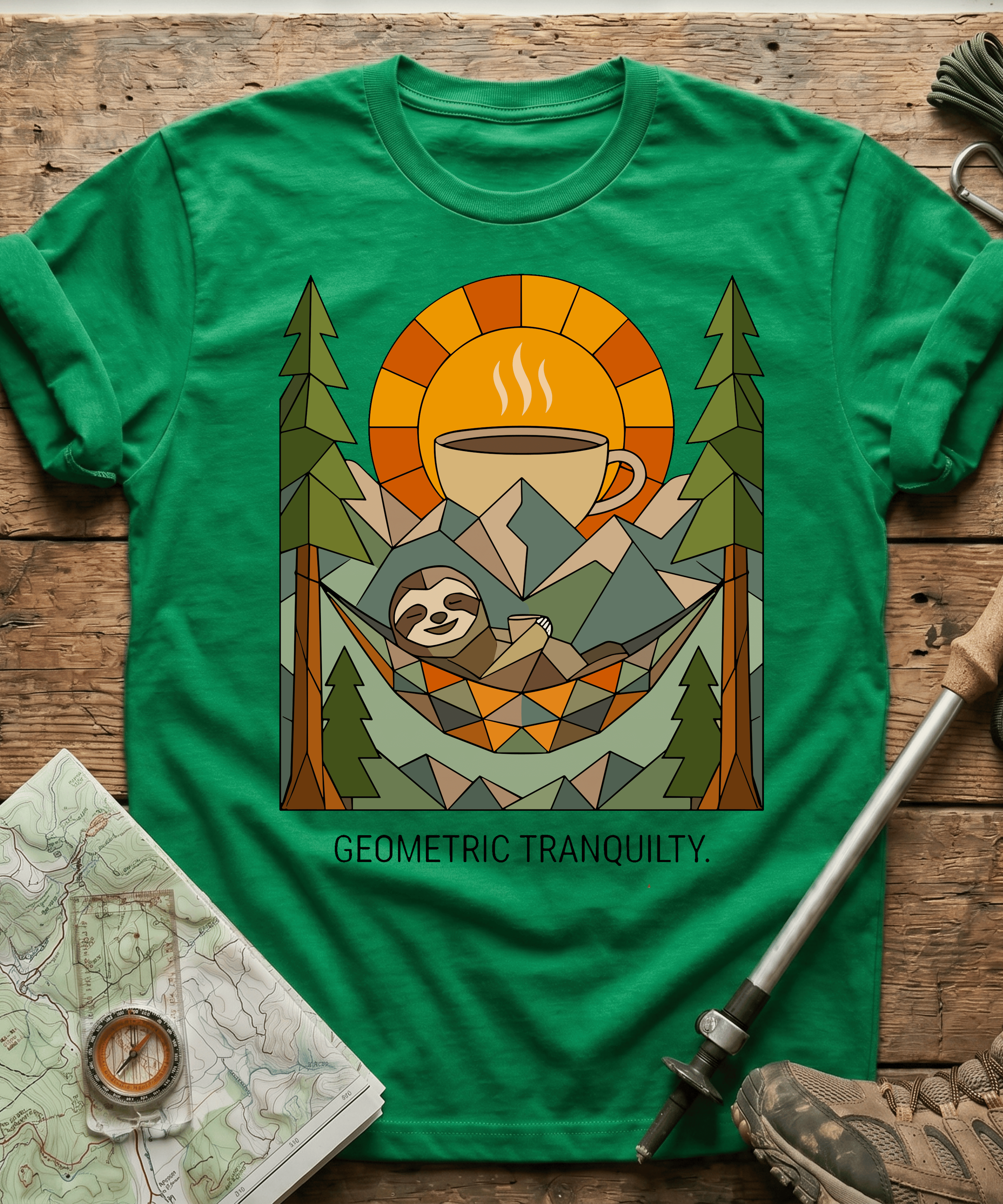 Geometric Tranquilty T-shirt