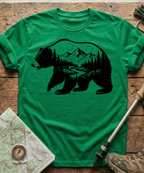 Minimalist Mountain Bear T-Shirt