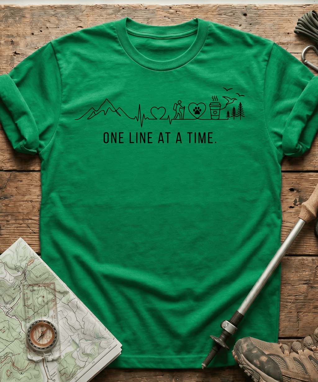 One Line At A Time T-shirt