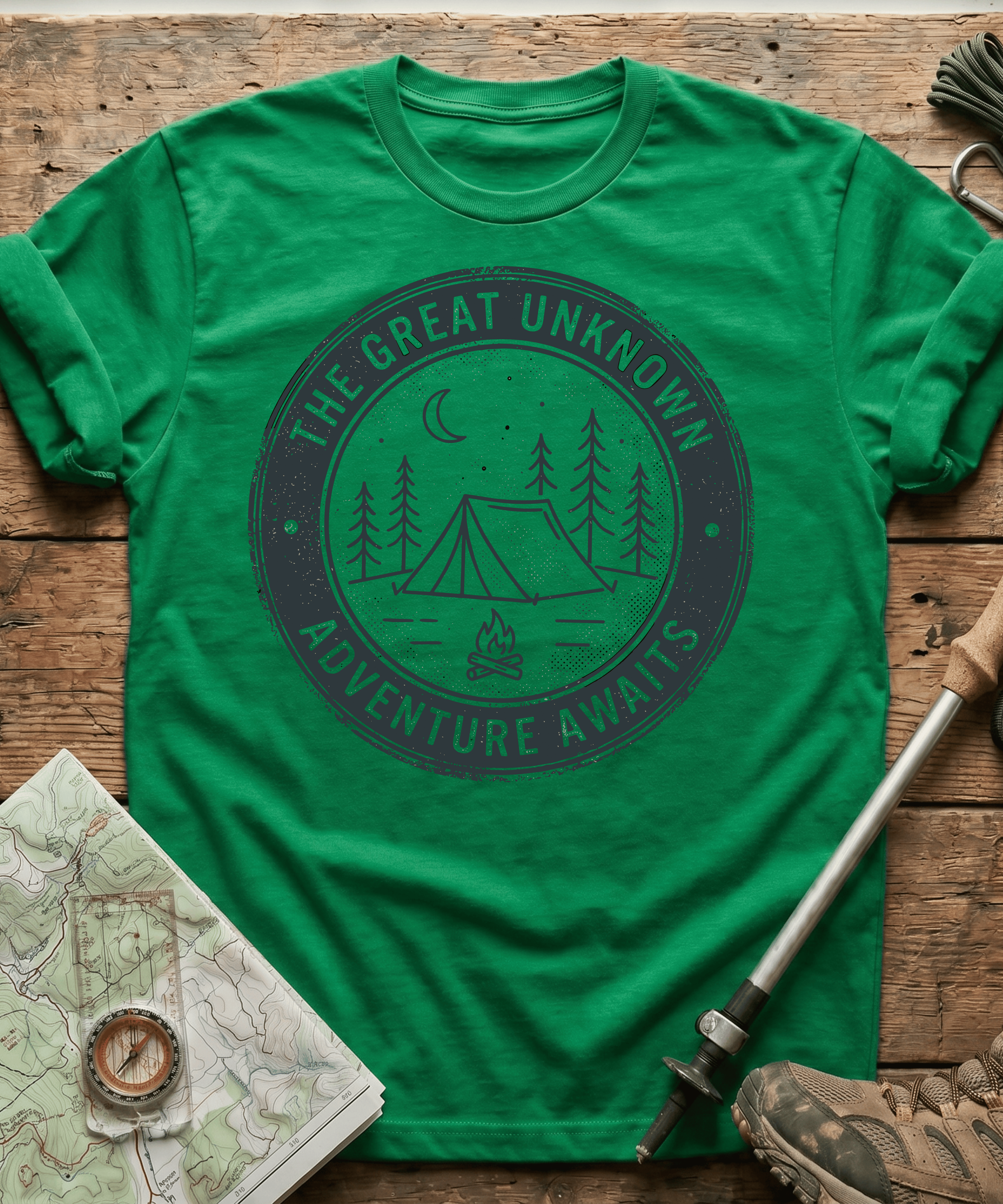 The Great Unknown Adventure Awaits T-shirt
