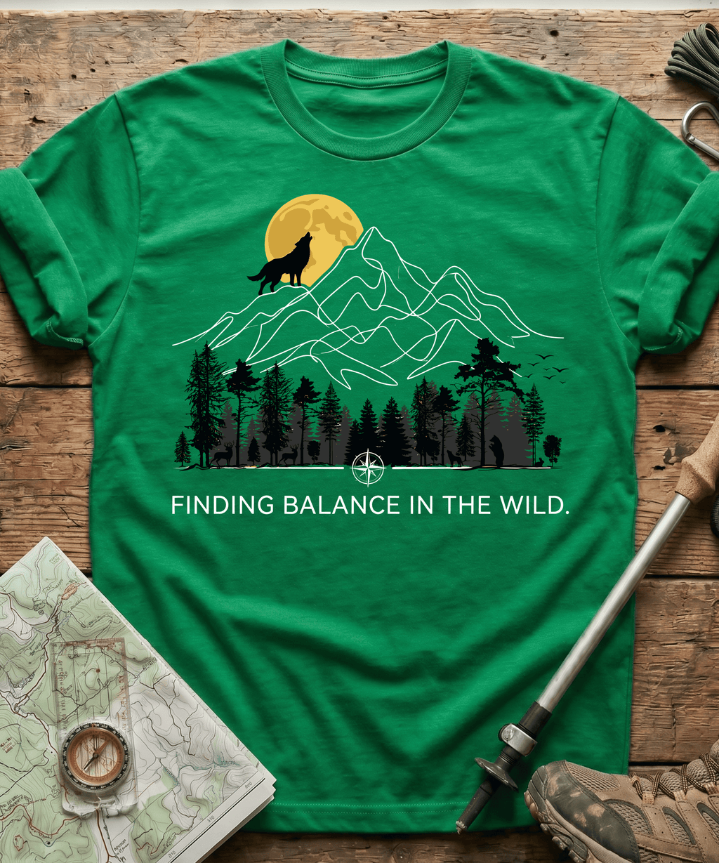 Finding Balance In The Wild T-shirt
