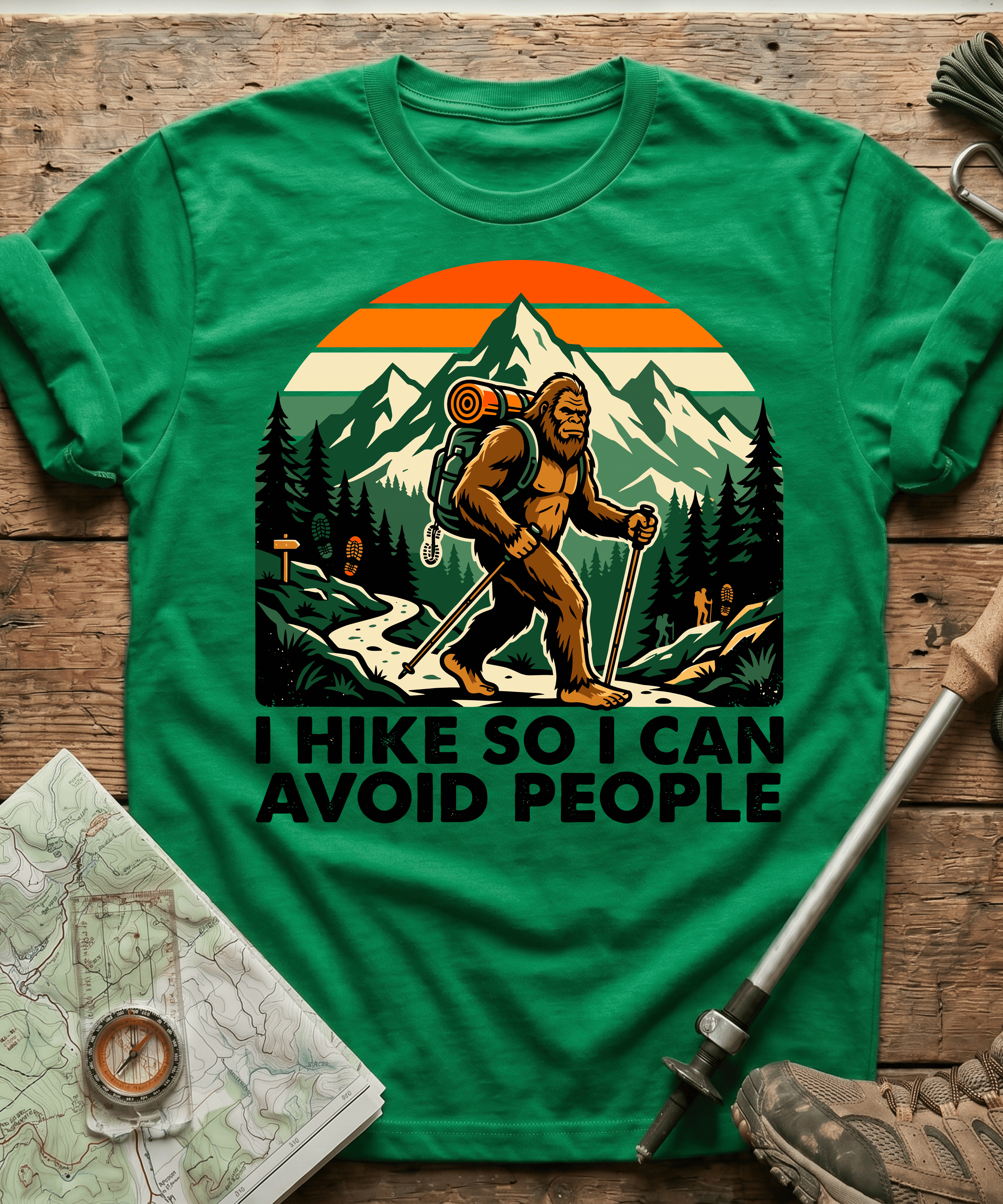 I Hike So I Can Avoid People T-shirt