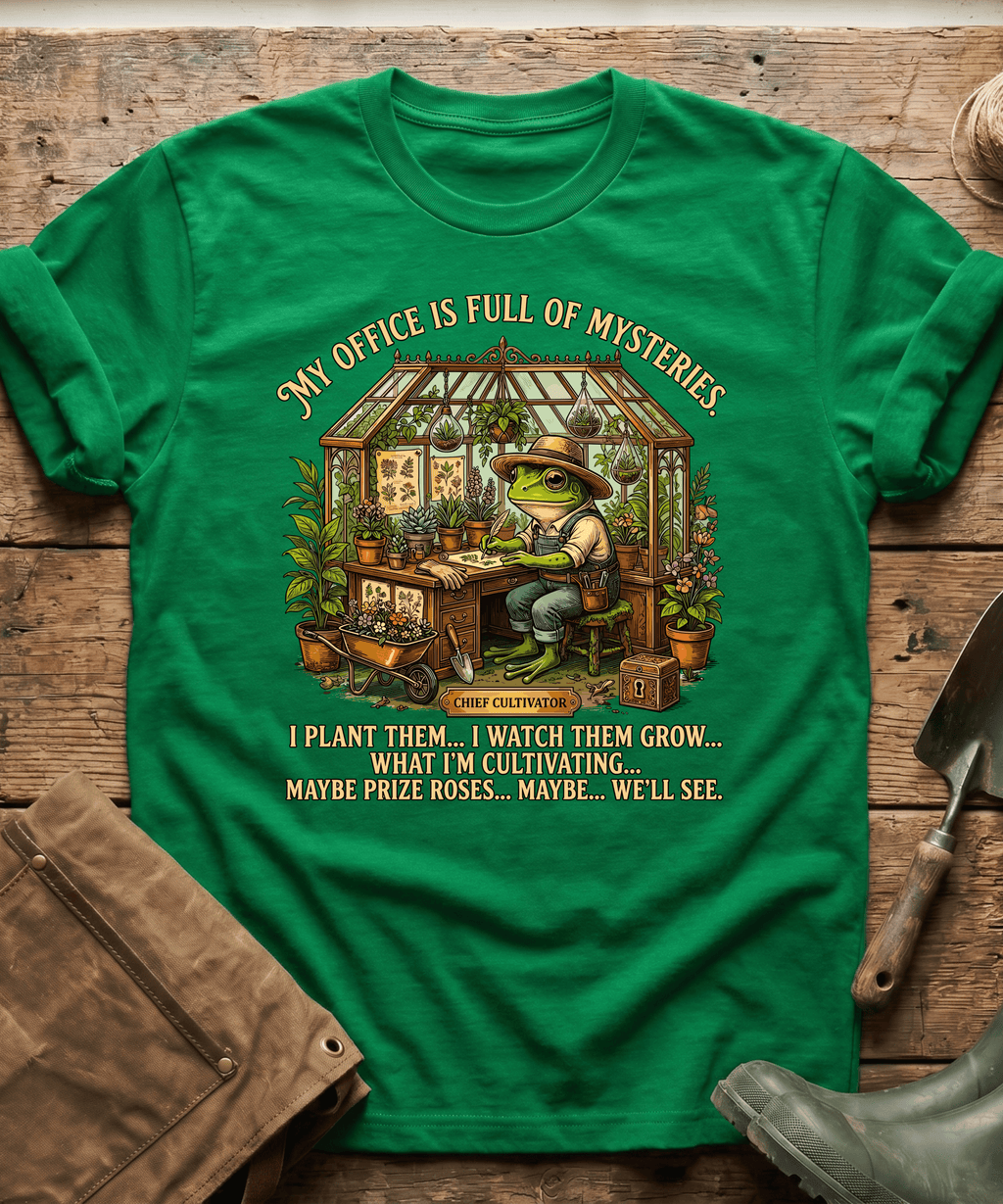 Chief Cultivator Office Full Of Mysteries T-Shirt