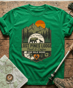 Lost Pines Lodge Trail And Coffee T-shirt