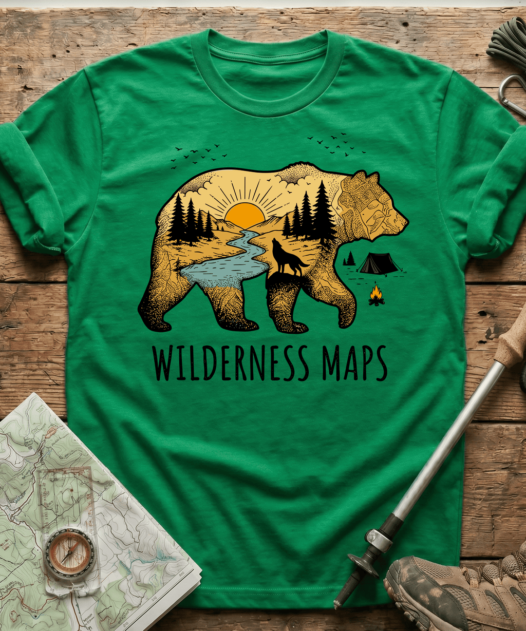 Wilderness Maps T-shirt