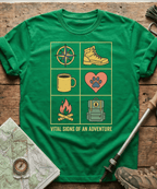 Vital Signs Of An Adventure T-shirt