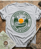 Adventure Awaits Explore The Wilderness T-shirt
