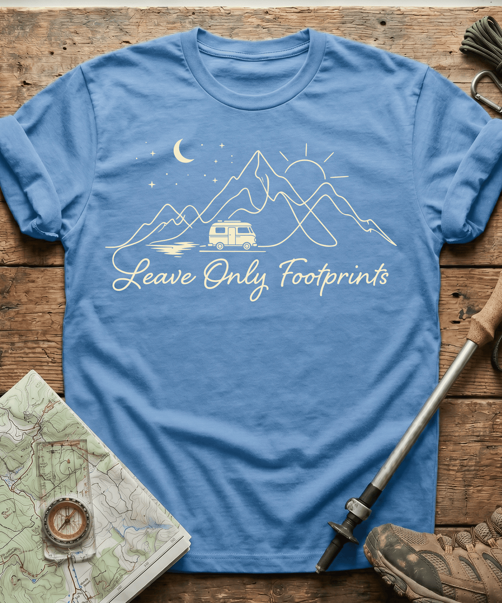 Leave Only Footprint T-shirt