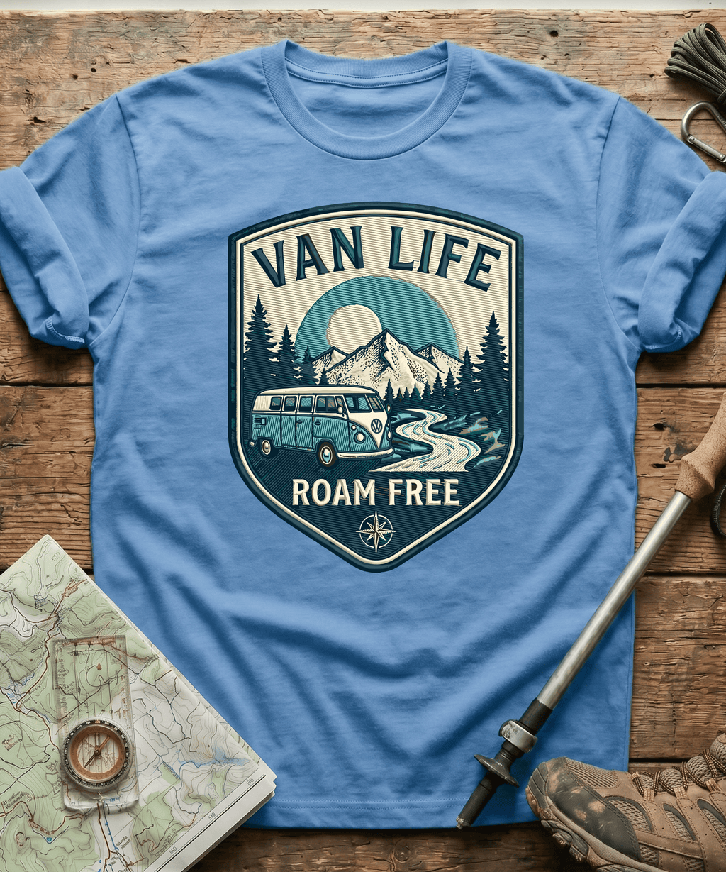 Van Life Roam Free T-shirt