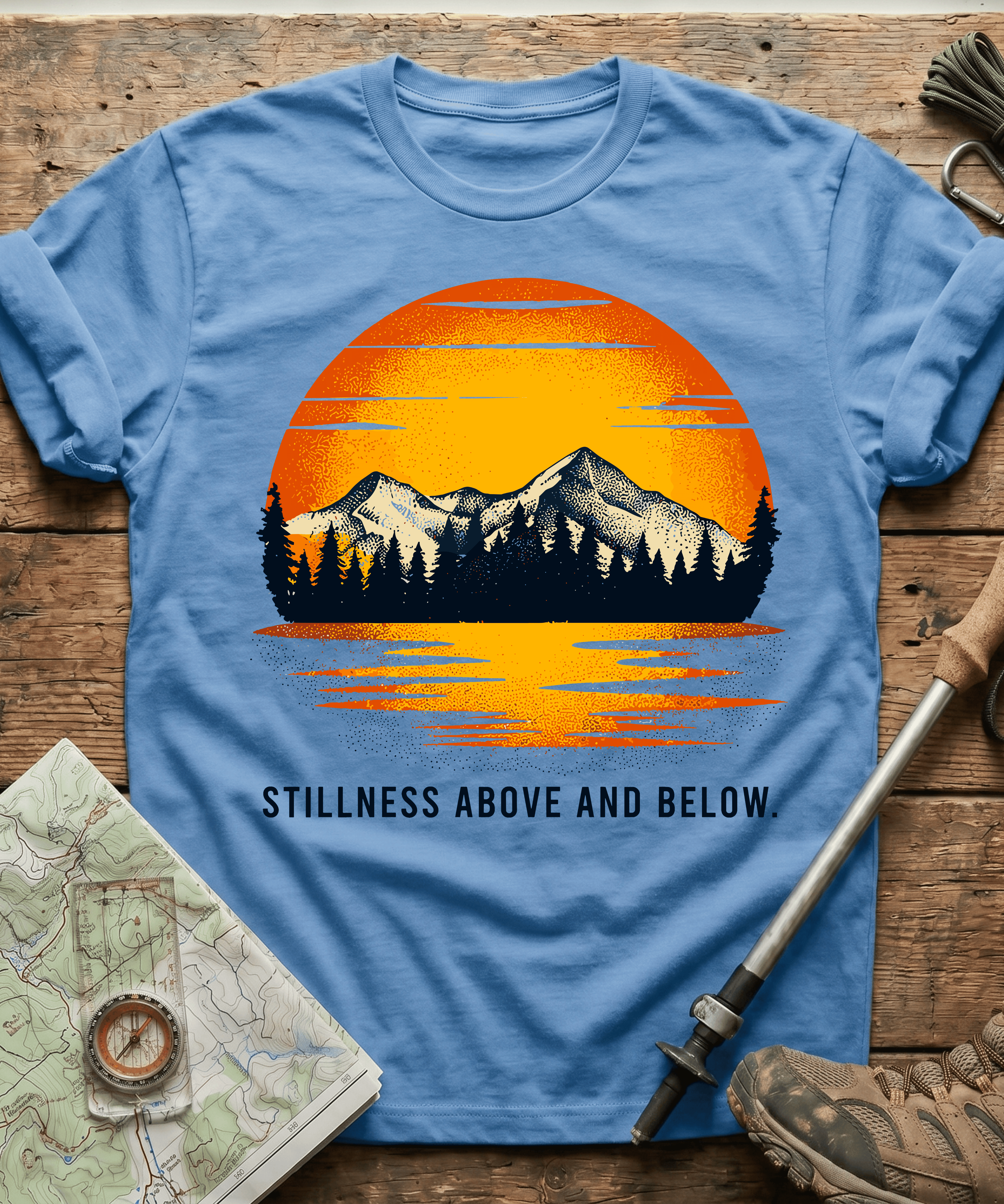 Stillness Above And Below T-shirt