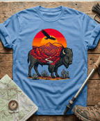 Desert Canyon Bison Eagle T-Shirt