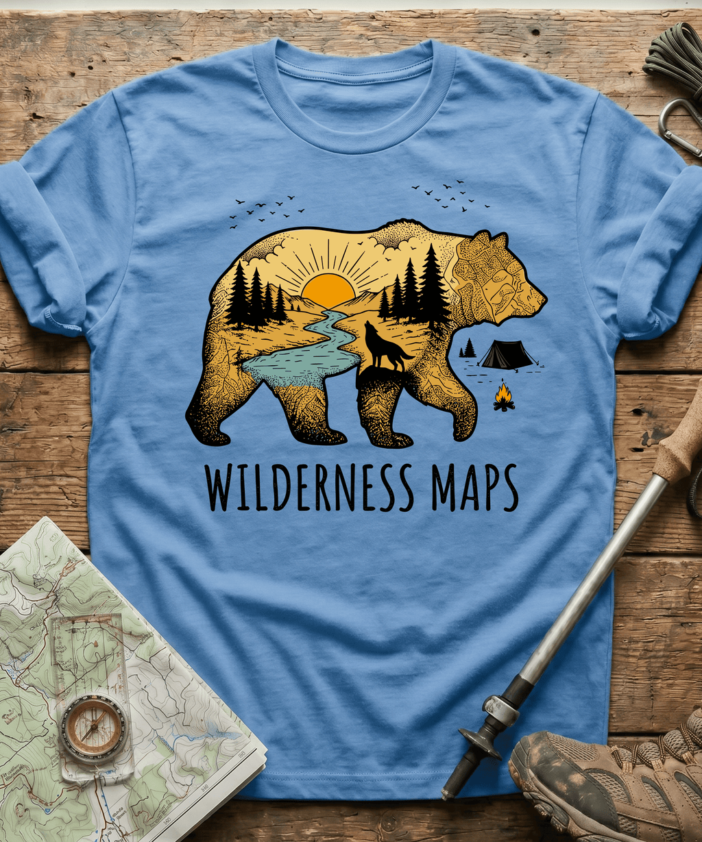 Wilderness Maps T-shirt