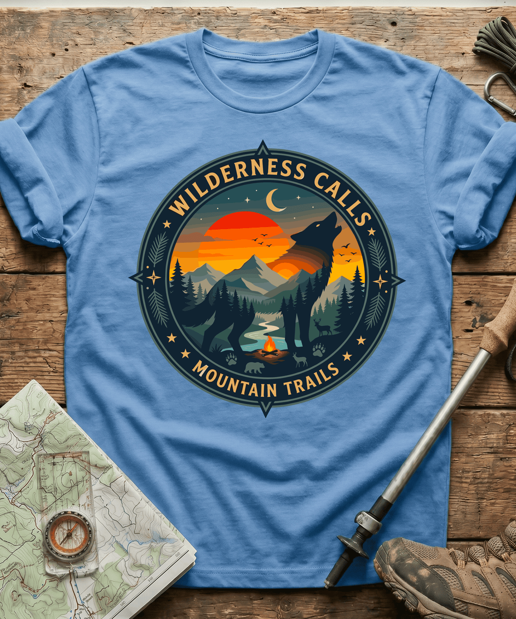 Wilderness Calls Mountain Trails T-shirt