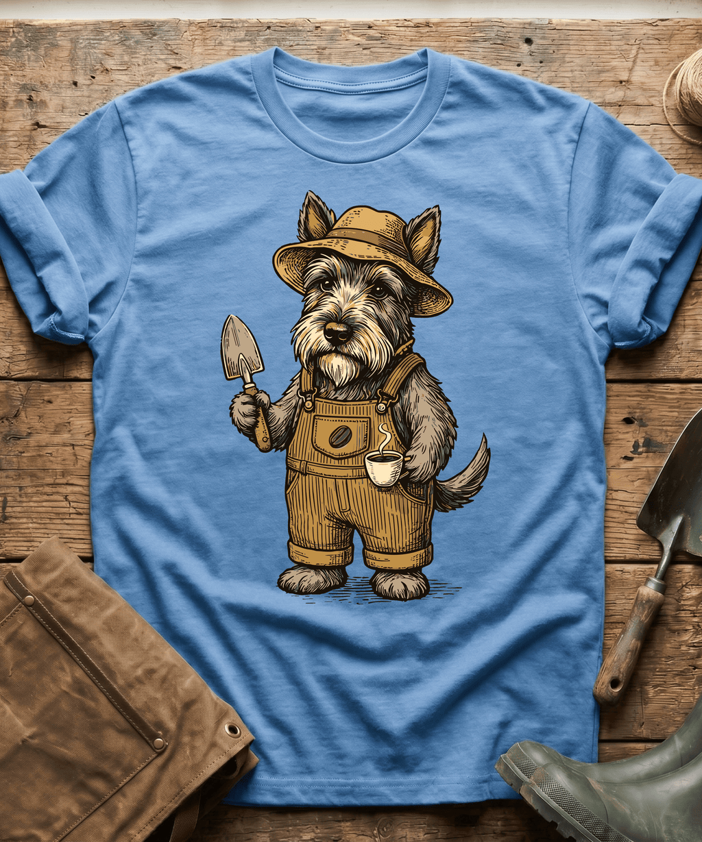 Vintage Gardening Dog Character T-Shirt
