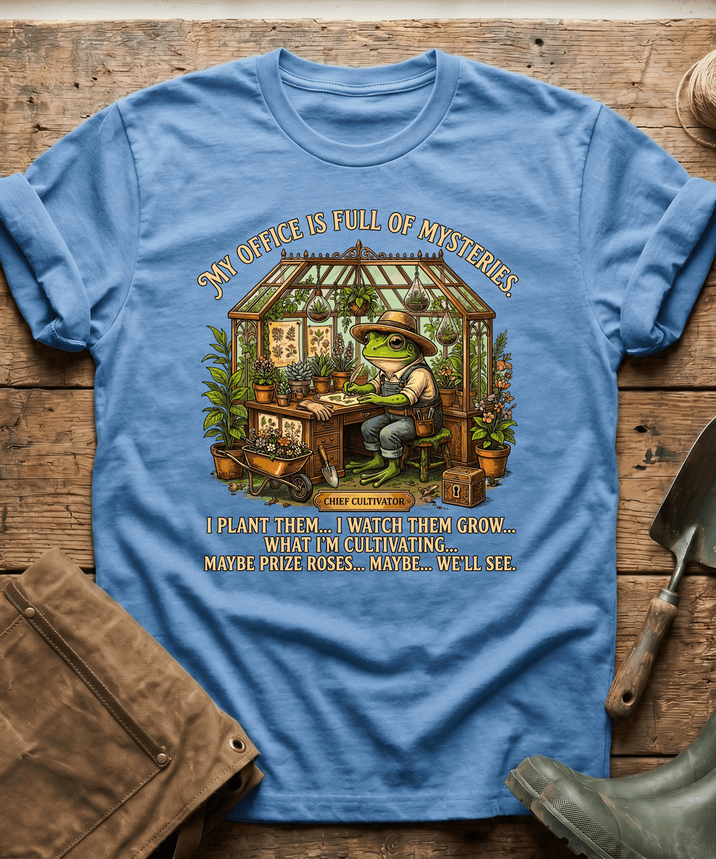 Chief Cultivator Office Full Of Mysteries T-Shirt