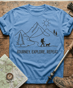 Journey Explore Repeat T-shirt