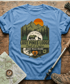 Lost Pines Lodge Trail And Coffee T-shirt