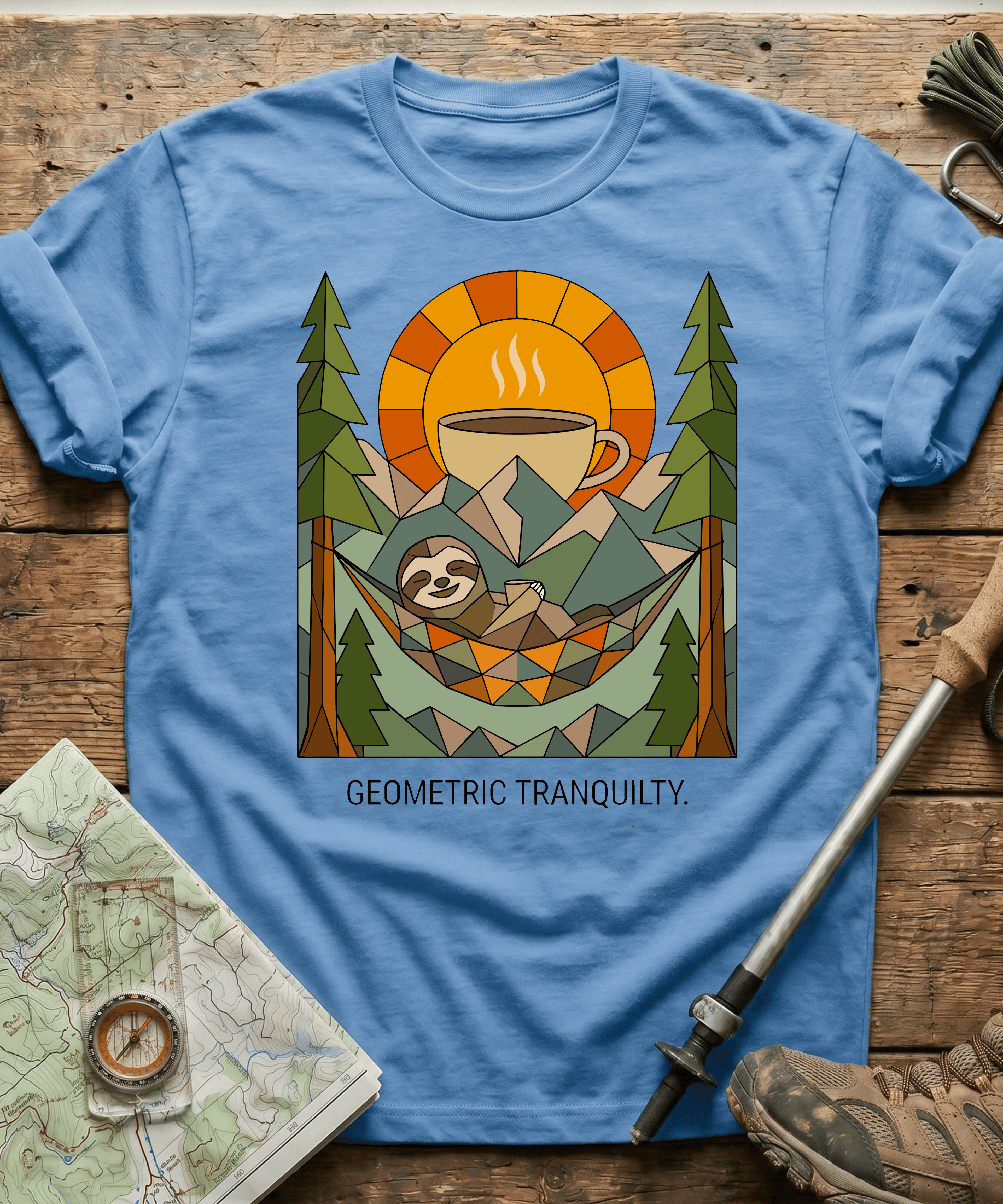 Geometric Tranquilty T-shirt