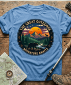 The Great Outdoors Adventure Awaits T-shirt