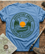 Adventure Awaits Explore The Wilderness T-shirt