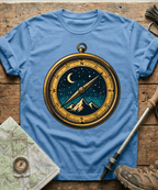 Starry Night Mountain Compass T-Shirt
