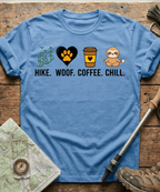 Hike Woof Coffee Chill T-shirt