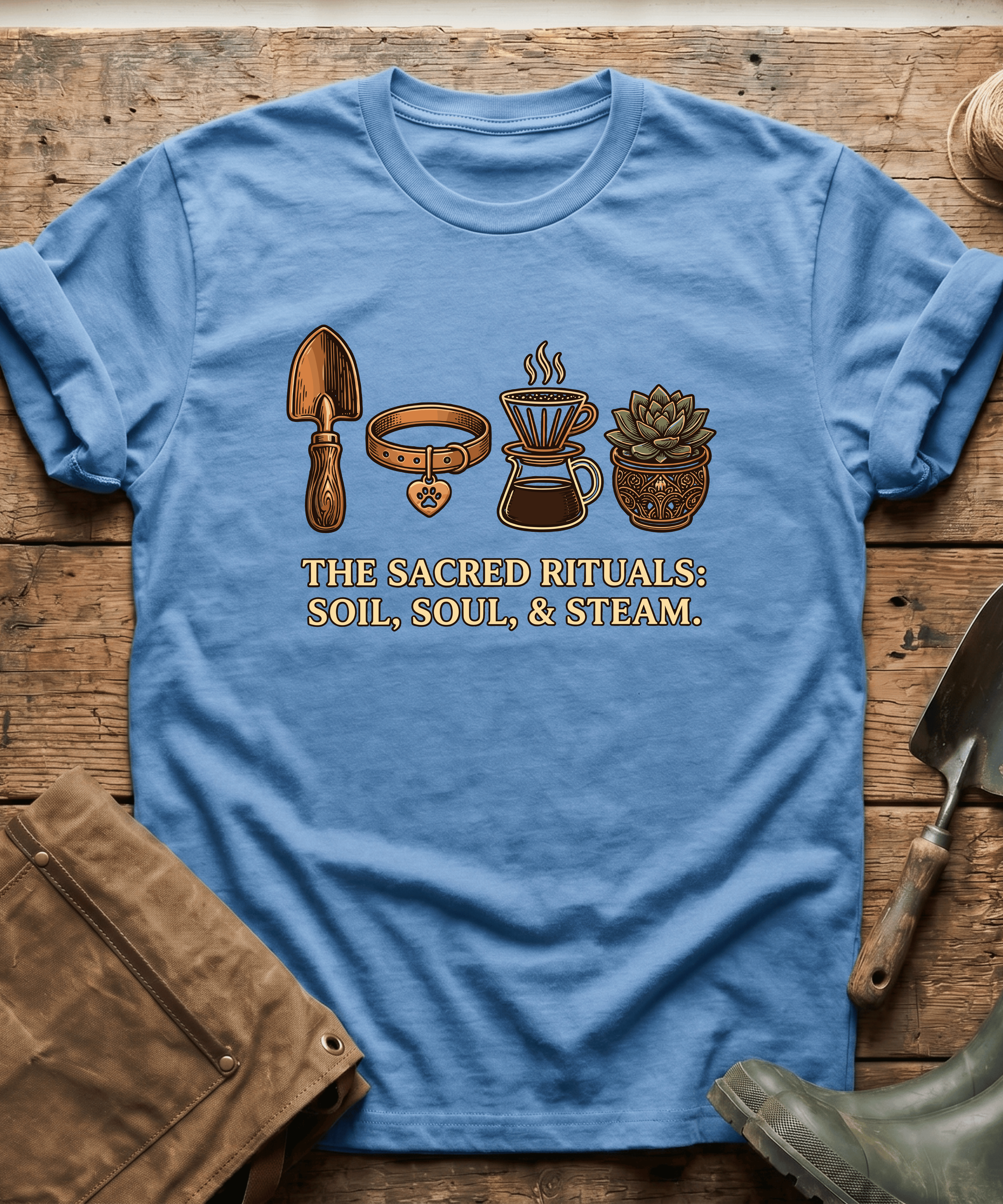 Sacred Rituals Soil Soul Steam T-Shirt