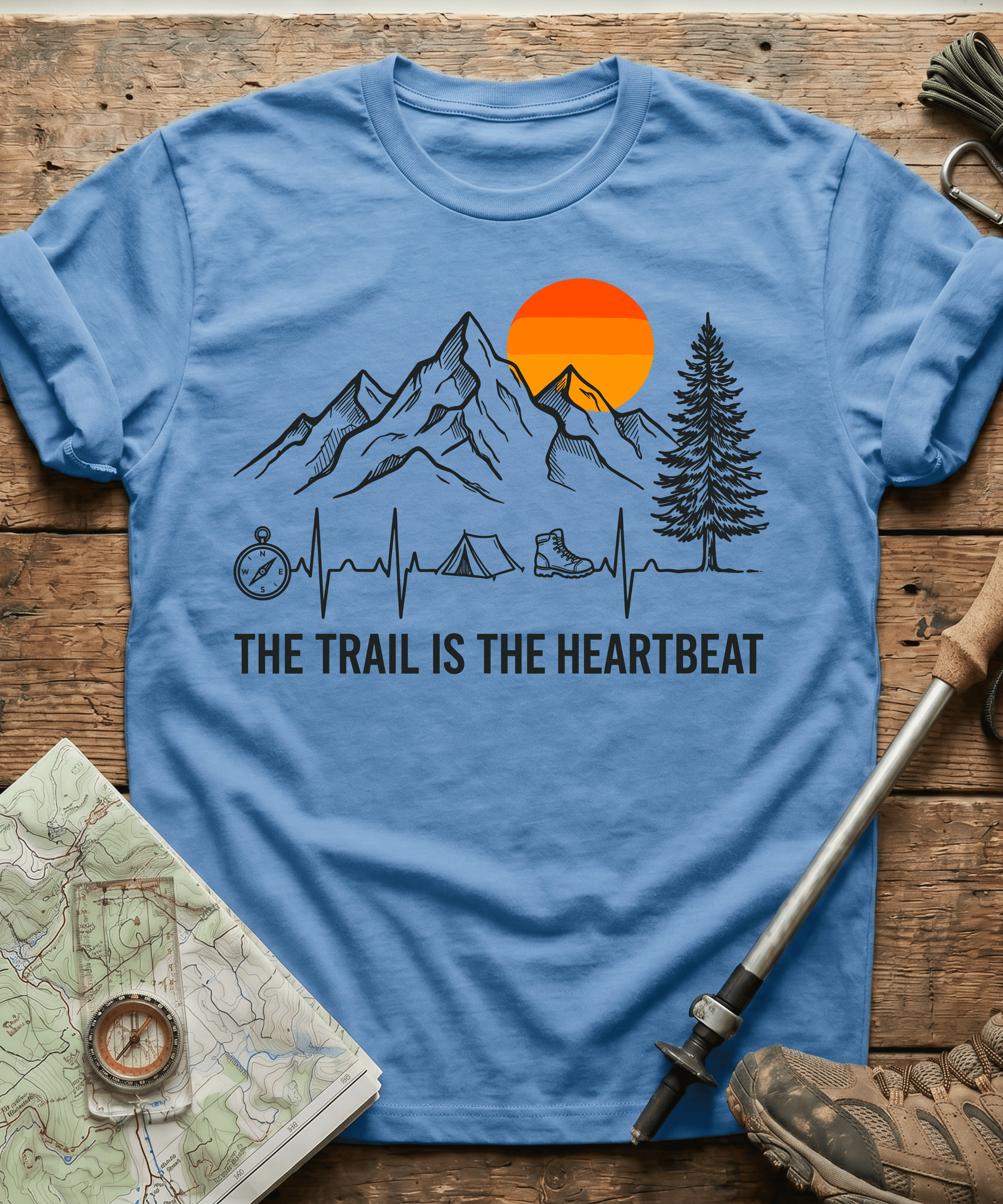 The Trail Is The Heartbeat T-shirt